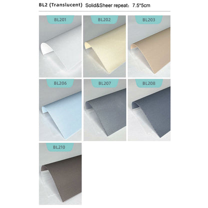 BL2 Modern Soft Gauze Curtains