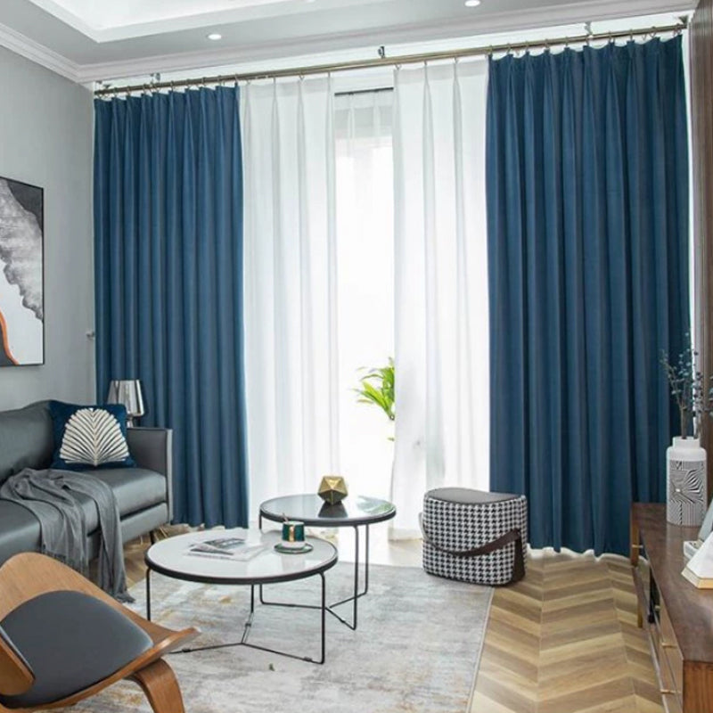 CL-01 Modern Fabric Curtains