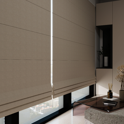 SRM Series Modern Roman Shades