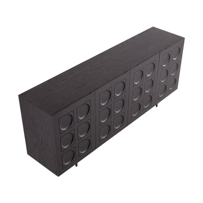 FG663 Retro Solid Wood Sideboard Cabinets