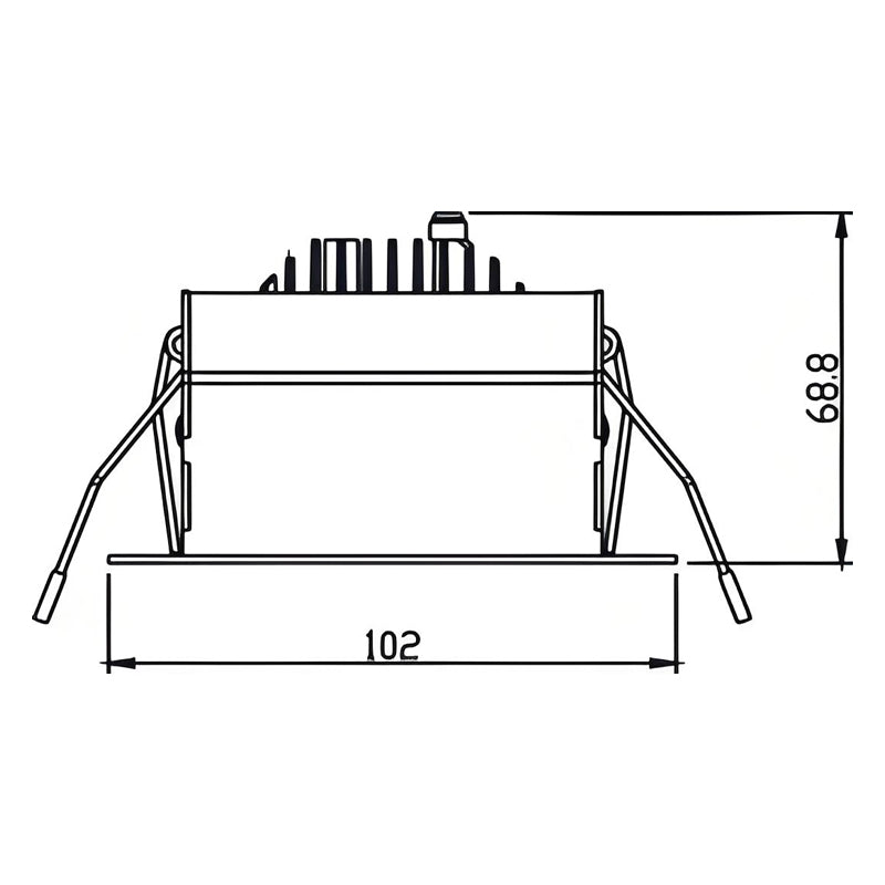 CES842H-M Modern LED Downlights