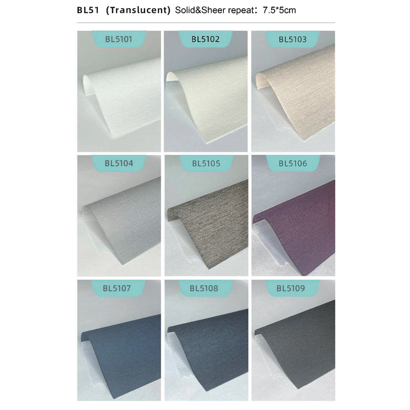 BL51 Modern Soft Gauze Curtains