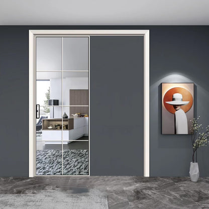 16JIZHAIDANGUI Modern Glass Doors