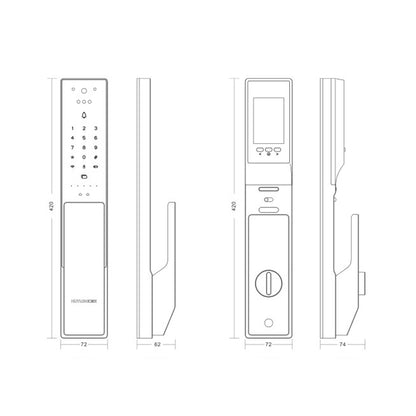 MC-V3Pro Smart Door Lock For The Entrance Door