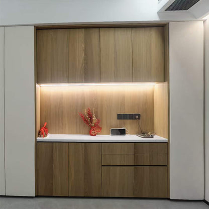 T176DS 現代實木貼皮面板