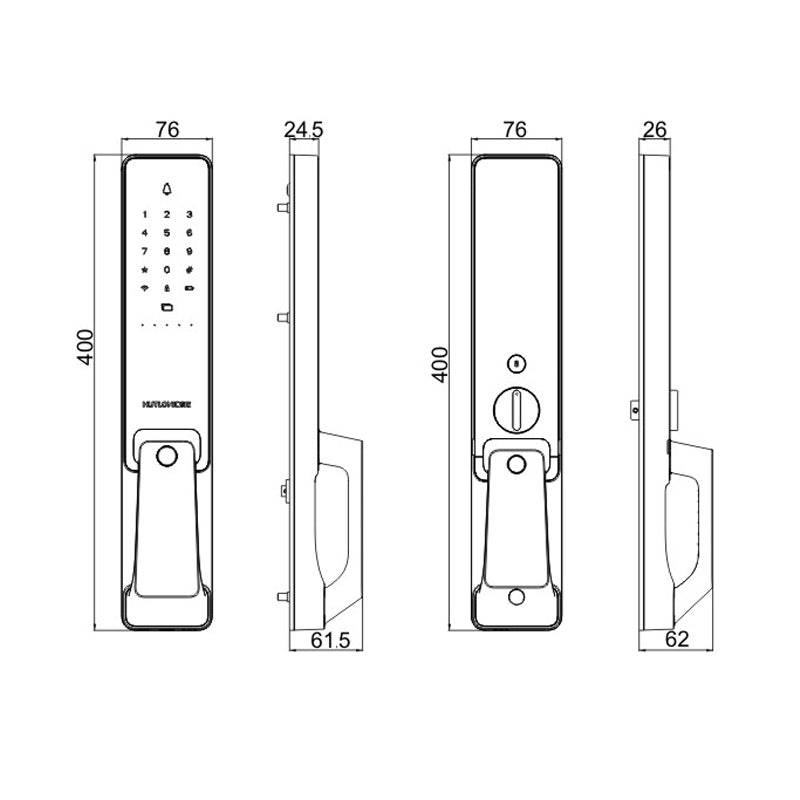 V1 Modern Intelligent Door Locks