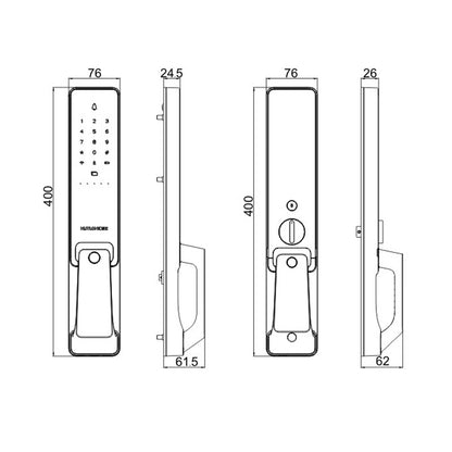 V1 Modern Intelligent Door Locks