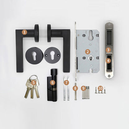SuojuD Modern And Simple Room Door Ordinary Lock