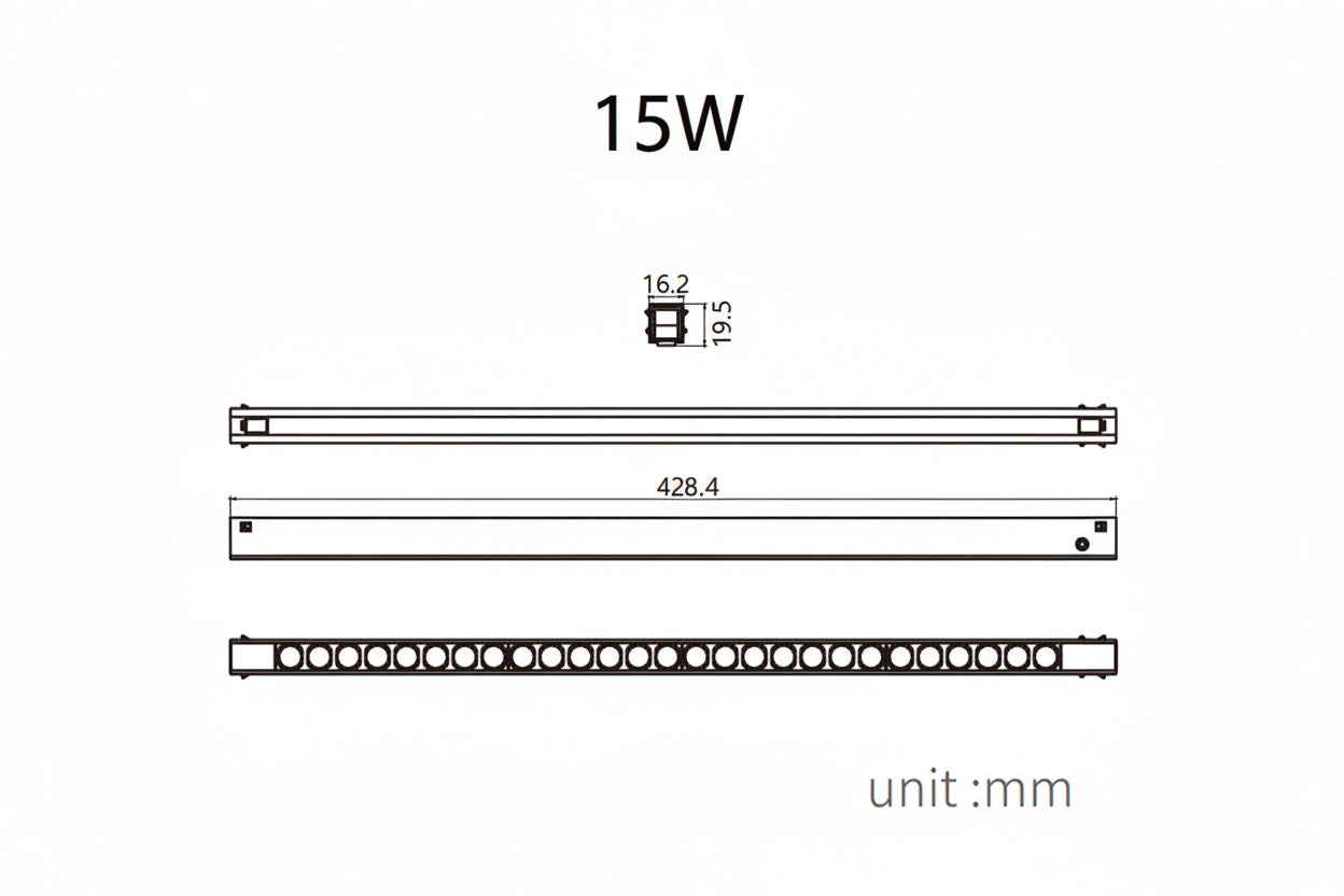 MEIYINGⅡGEZHA Modern Magnetic Grille Light
