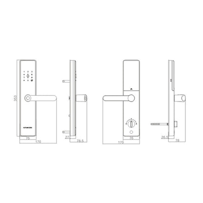 A4 Modern Intelligent Door Locks