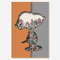GH-057 Modern Carved Decorative Paintings