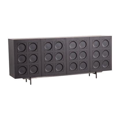 FG663 Retro Solid Wood Sideboard Cabinets