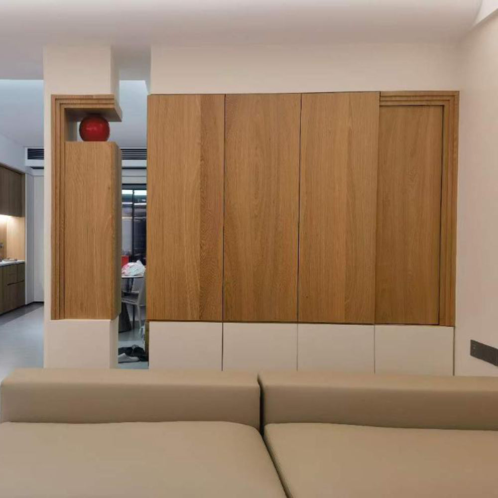 T176DS 現代實木貼皮面板