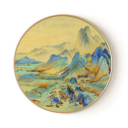 GH-037 Chinese Enamel Decorative Paintings