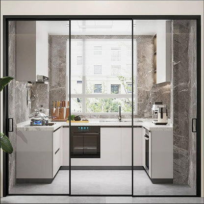U08-MC-Jizhai Modern Aluminum Alloy Sliding Glass Door