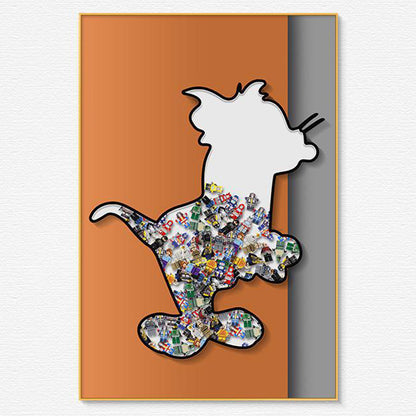 GH-057 Modern Carved Decorative Paintings