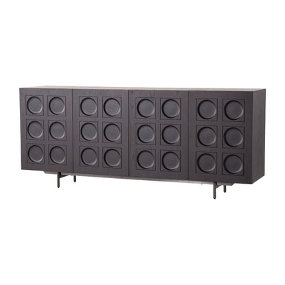 FG663 Retro Solid Wood Sideboard Cabinets