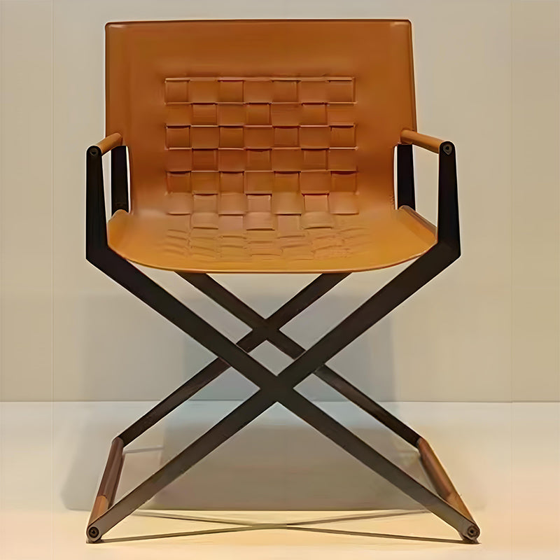 JJ-020 Comfortable And Simple Saddle Leather Book Chairs