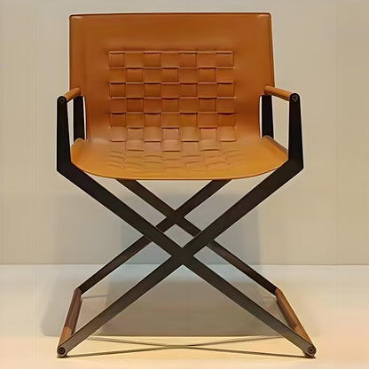 JJ-020 Comfortable And Simple Saddle Leather Book Chairs