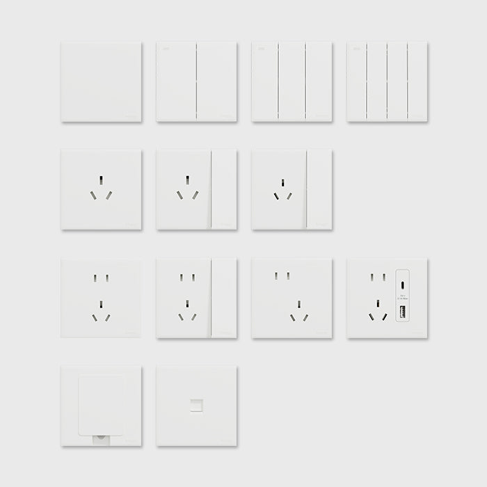 QINGYABAI Modern Switch Sockets