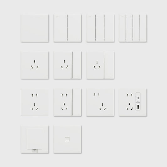 QINGYABAI Modern Switch Sockets