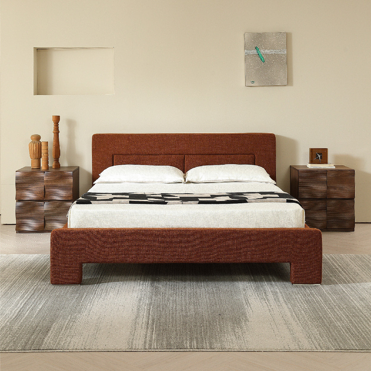 MEIGUICHUANG Modern Double Beds