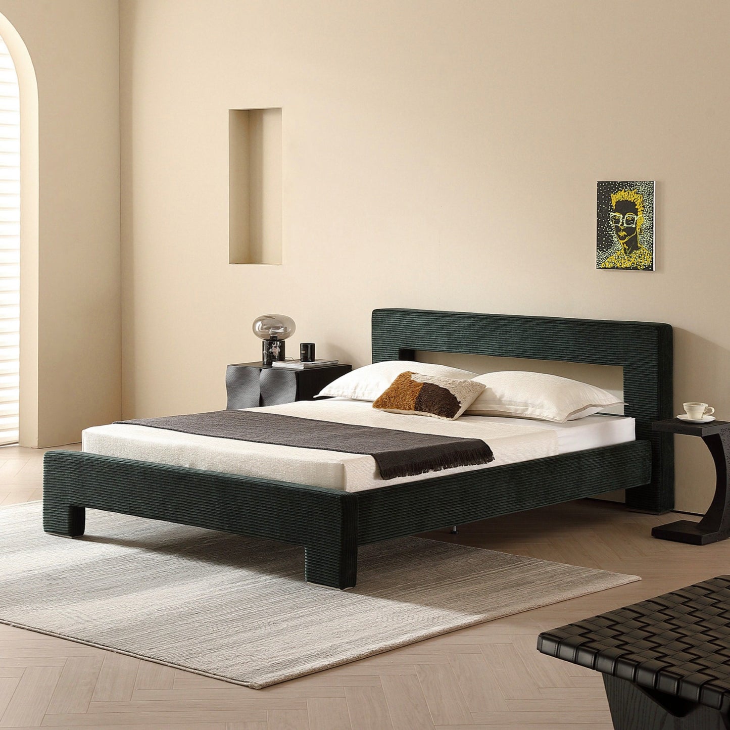 MEIGUICHUANG Modern Double Beds