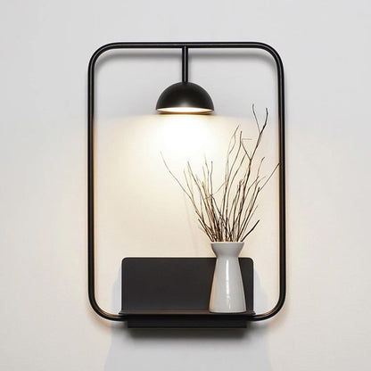 B5435 Modern Wall Lights With Storage Rack