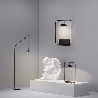 B5435 Modern Wall Lights With Storage Rack