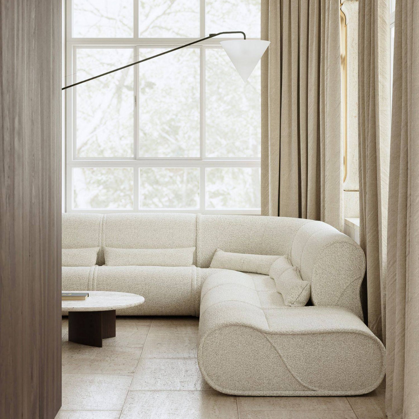 DIESHAFA Modern Sectional Sofas