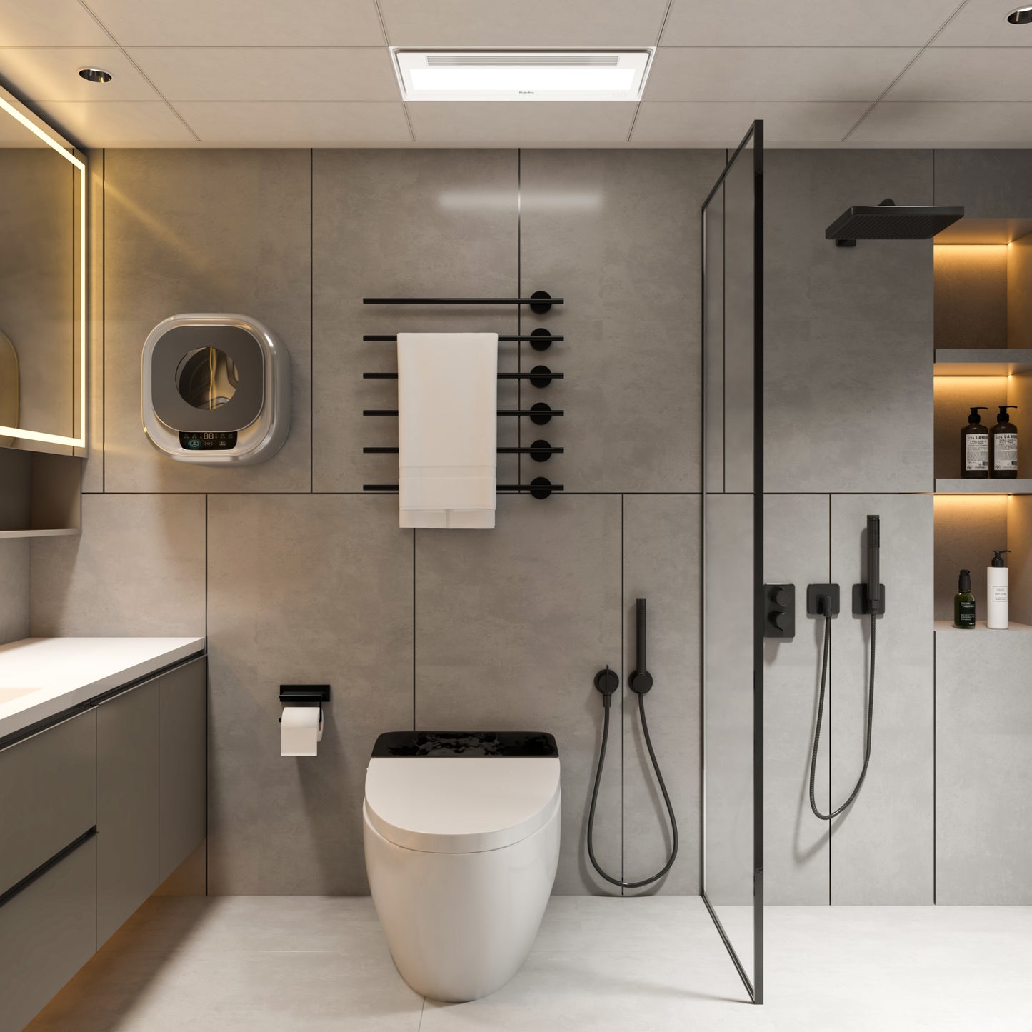 BDS-QQD·3060-FHAZ Modern Bathroom Heaters