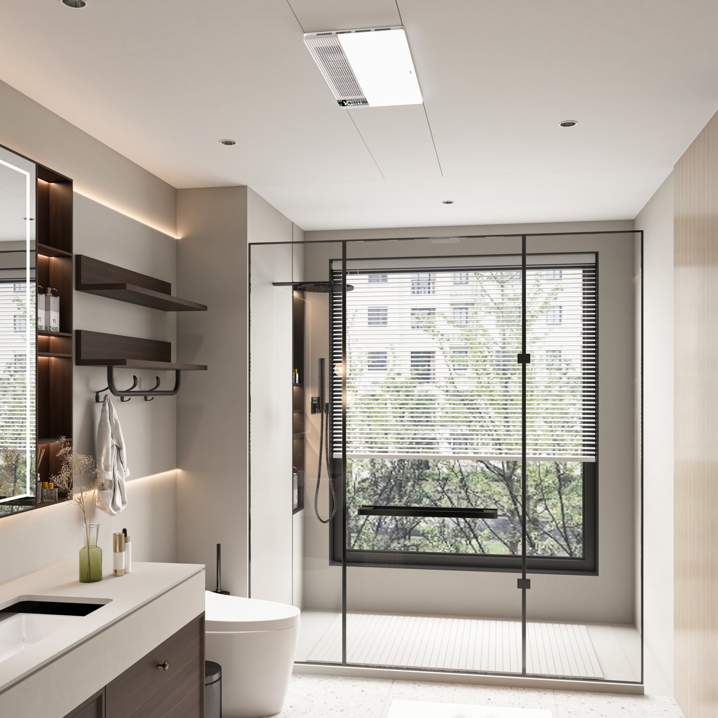 BDS-QQD·3060-FHAZ-HB-Y Modern Bathroom Heaters