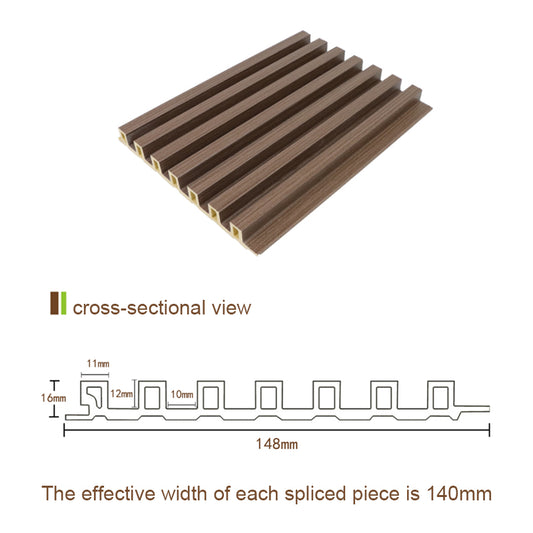 W140x16 Modern Grille Panel
