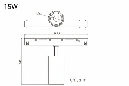 MEIYINGⅡGUIDAO Modern Magnetic Track Spotlights