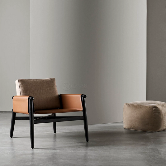SC-0877 Solid Wood Leisure Chair