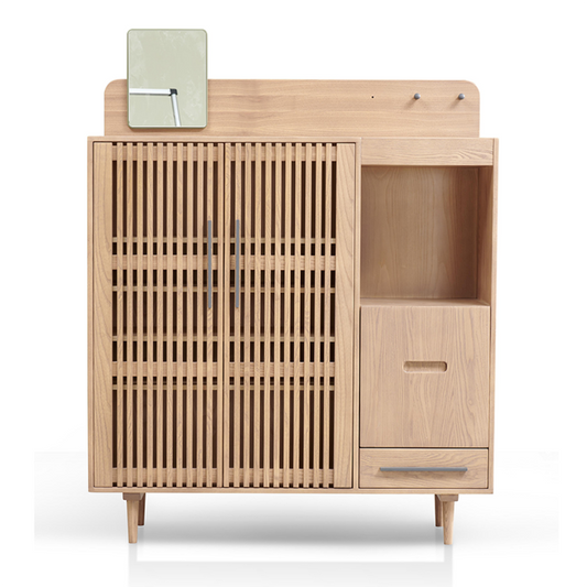 H6056 Solid Wood Shoe Cabinets For The Entrance Foyer