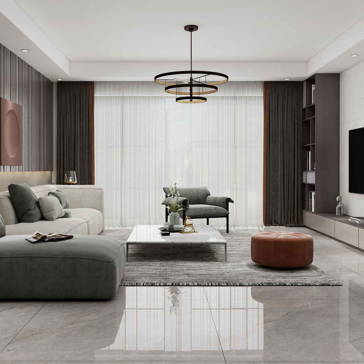 BF1212026LEV Modern Stone-patterned Sintered Stone