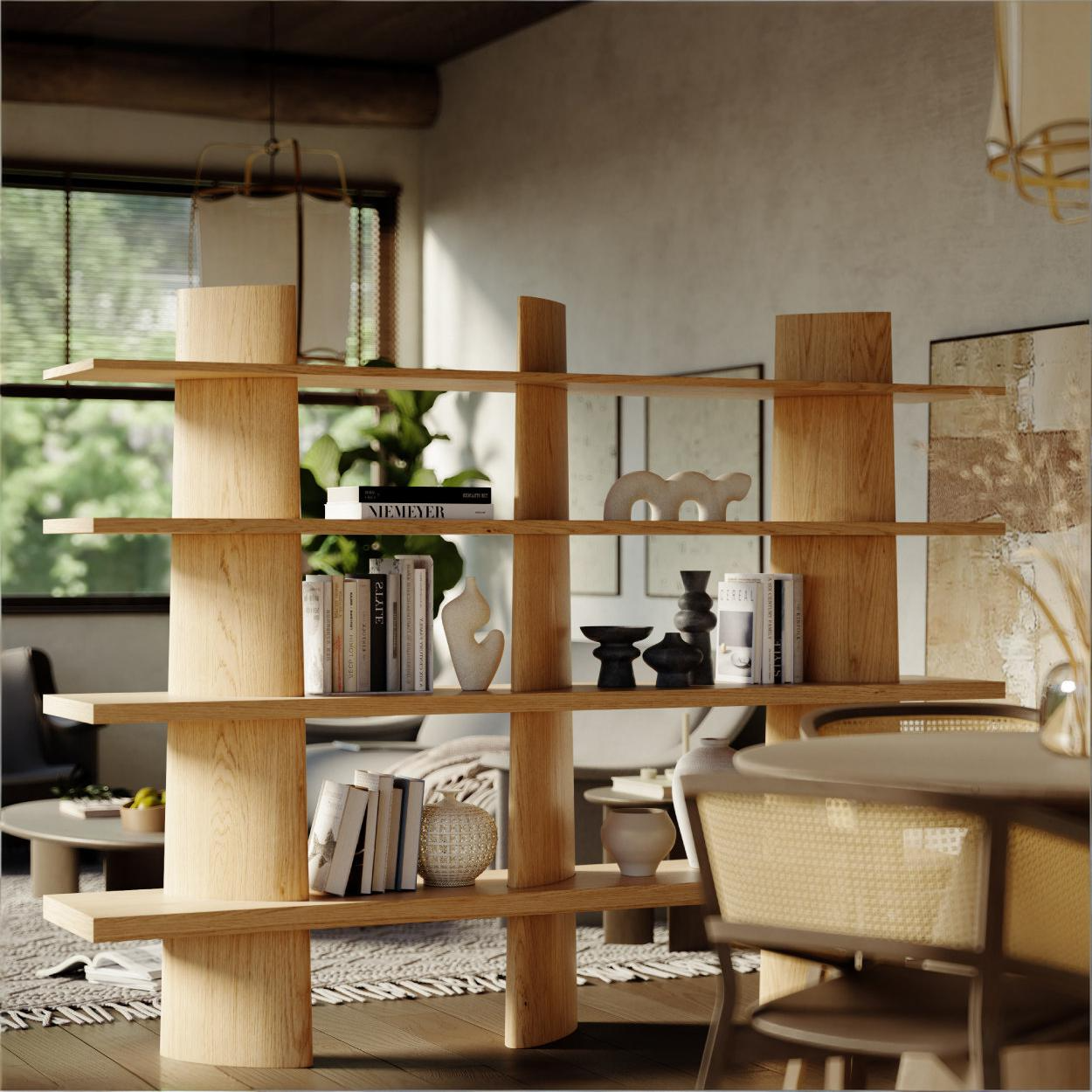 LINGLONGJIA Modern Bookcases
