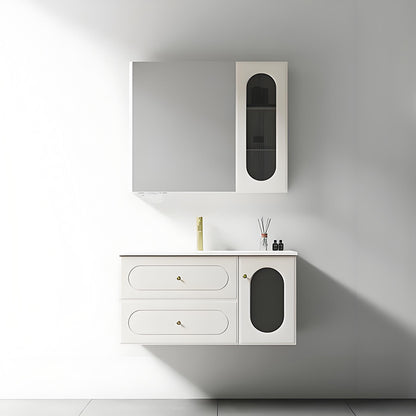 FA603608NAA512B Modern  Bathroom Mirror Cabinets