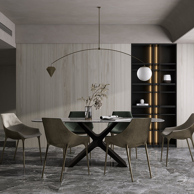 GF-B260809-150 Modern Background Wall Sintered Stone