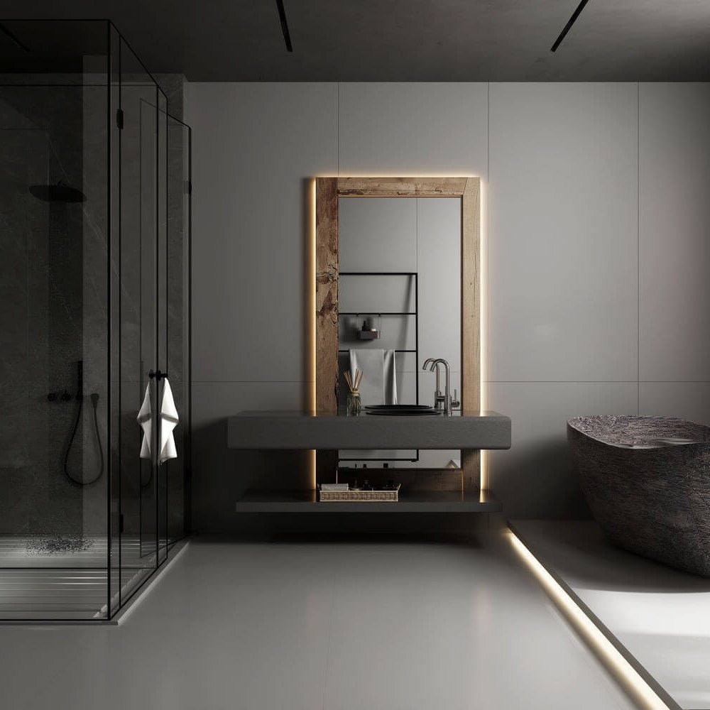 223DP หินสังเคราะห์สีพื้นเรียบทันสมัย