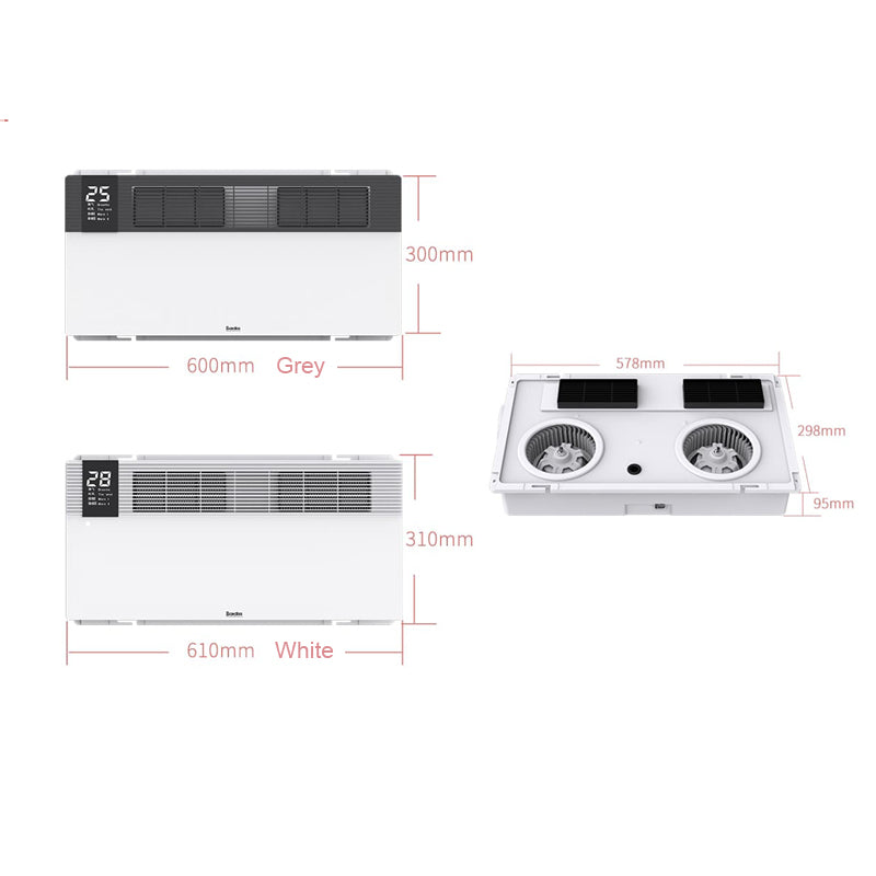 BDS-QQD·3060-FHAZ-HB-Y Modern Bathroom Heaters