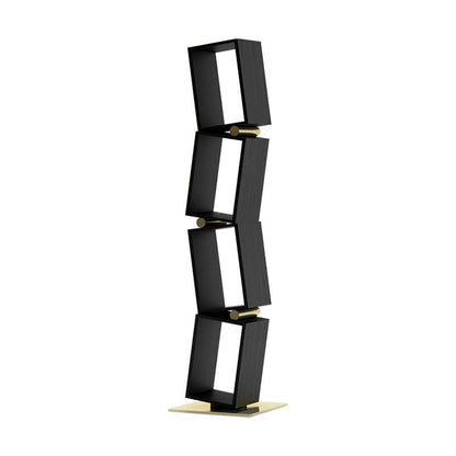 FSJ005-M01 Creative Solid Wood Bookshelves
