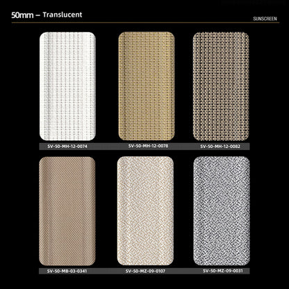 50mm-Translucent-1 Modern Venetian Blinds