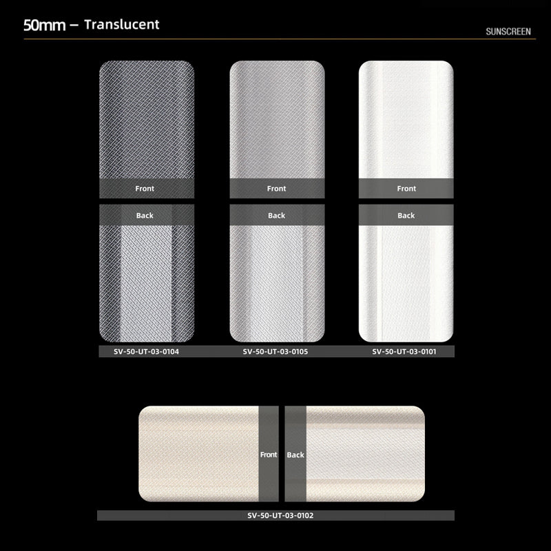50mm-Translucent-4 Modern Venetian Blinds