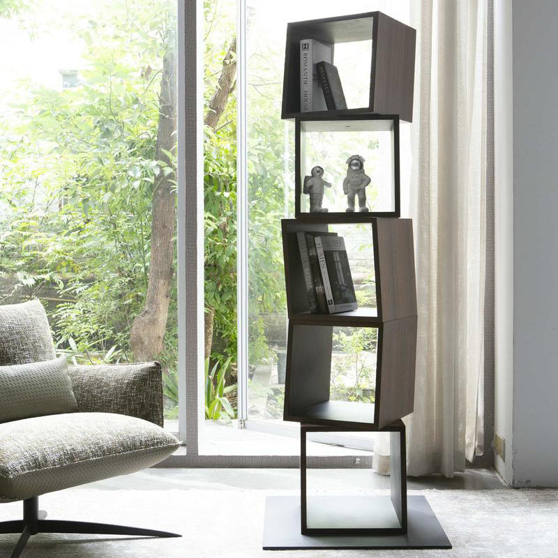 FS53A A Uniquely Shaped Bookcases