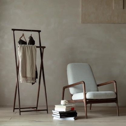 F3-Q-08-001-01 Foldable Solid Wood Clothes Hangers