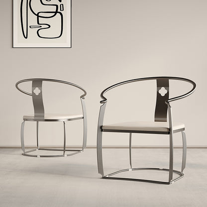 JJ-02 Creatively Designed Tea Chairs With Stainless Steel Frames