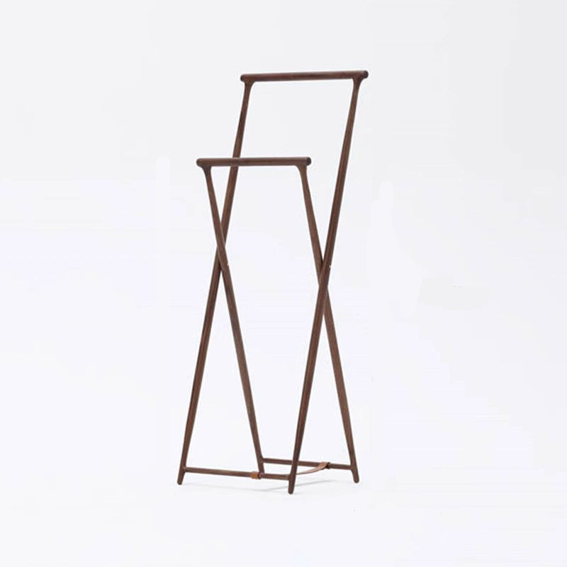 F3-Q-08-001-01 Foldable Solid Wood Clothes Hangers