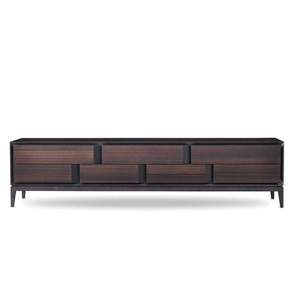 FD662 Natural Wood Veneer TV Stands